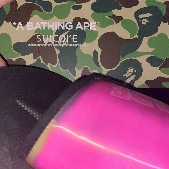 Bape x Suicoke Slides (BLxR)